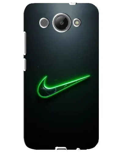 Чехол для Huawei Y3 2017 с картинкой «Неоновый контур Nike» Чехол для Huawei Y3 2017 с картинкой «Неоновый контур Nike»