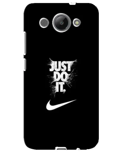 Чехол для Huawei Y3 2017 с картинкой «Текстовый принт Nike» Чехол для Huawei Y3 2017 с картинкой «Текстовый принт Nike»