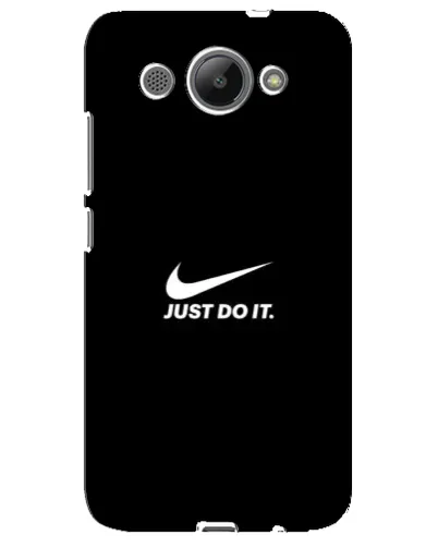 Чехол для Huawei Y3 2017 с картинкой «Минимализм от Nike» Чехол для Huawei Y3 2017 с картинкой «Минимализм от Nike»