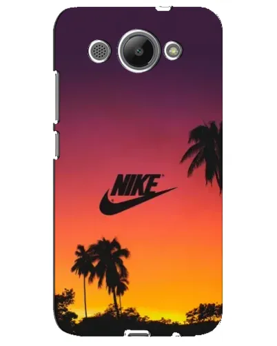 Чехол для Huawei Y3 2017 с картинкой «Nike на закате солнца» Чехол для Huawei Y3 2017 с картинкой «Nike на закате солнца»