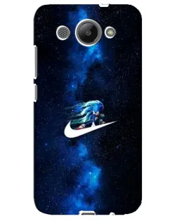 Чехол для Huawei Y3 2017 с картинкой «Звездный путь Nike»