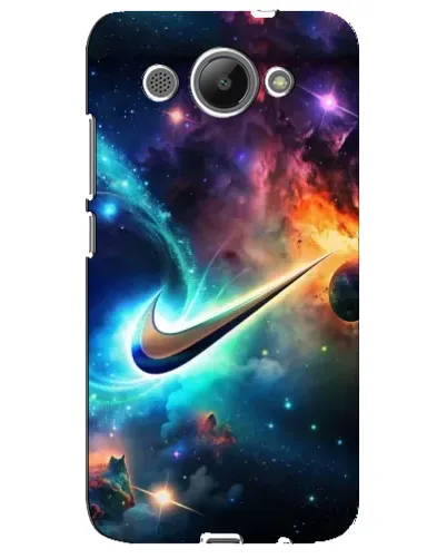Чехол для Huawei Y3 2017 с картинкой «Космический Nike Swoosh» Чехол для Huawei Y3 2017 с картинкой «Космический Nike Swoosh»