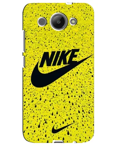 Чехол для Huawei Y3 2017 с картинкой «Желтый текстурный Nike» Чехол для Huawei Y3 2017 с картинкой «Желтый текстурный Nike»