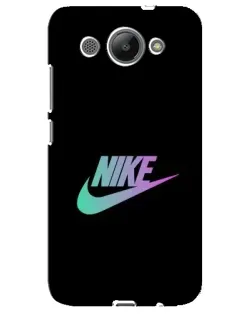 Чехол для Huawei Y3 2017 с картинкой «Nike — городская ночь»