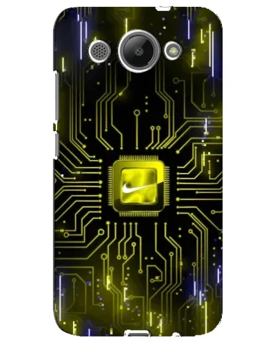 Чехол для Huawei Y3 2017 с картинкой «Nike — золотая искра» Чехол для Huawei Y3 2017 с картинкой «Nike — золотая искра»