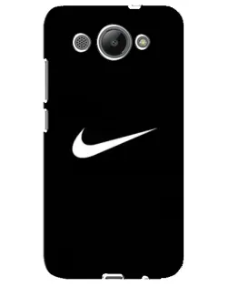 Чехол для Huawei Y3 2017 с картинкой «Минималистический Найк»