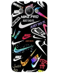 Чехол для Huawei Y3 2017 с картинкой «Nike — роскошь»