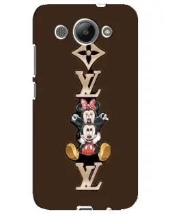 Чехол для Huawei Y3 2017 с картинкой «LV и Микки Маус»