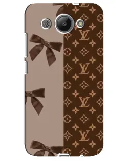 Чехол для Huawei Y3 2017 с картинкой «Louis Vuitton — банты»