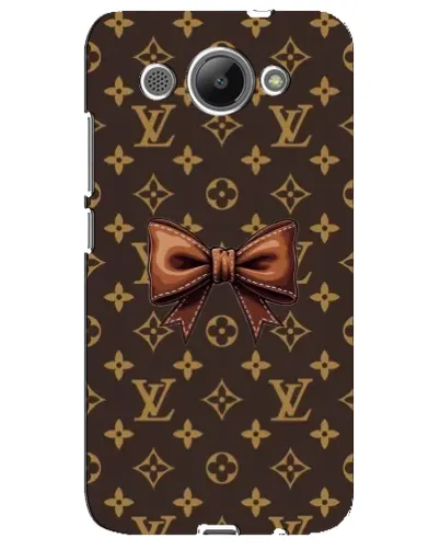 Чехол для Huawei Y3 2017 с картинкой «LV с бантом»