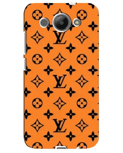 Чехол для Huawei Y3 2017 с картинкой «Оранжевый стиль LV»