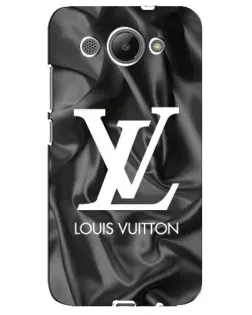 Чехол для Huawei Y3 2017 с картинкой «Шелковый Louis Vuitton»