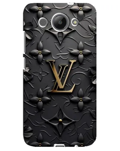 Чехол для Huawei Y3 2017 с картинкой «Кожаная текстура LV»