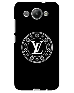 Чехол для Huawei Y3 2017 с картинкой «LV — печать стиля»