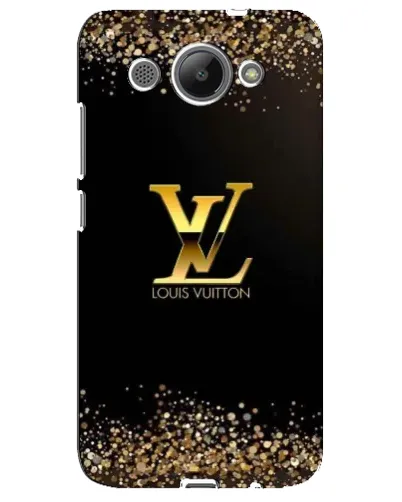 Чехол для Huawei Y3 2017 с картинкой «LV — золотые искры»