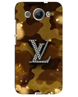 Чехол для Huawei Y3 2017 с картинкой «Камуфляжный Louis Vuitton»