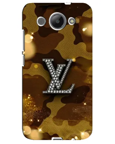 Чехол для Huawei Y3 2017 с картинкой «Камуфляжный Louis Vuitton»