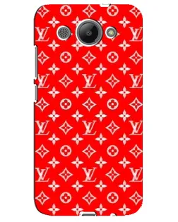 Чехол для Huawei Y3 2017 с картинкой «Яркий паттерн LV»