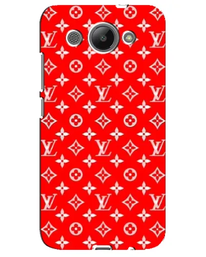 Чехол для Huawei Y3 2017 с картинкой «Яркий паттерн LV»