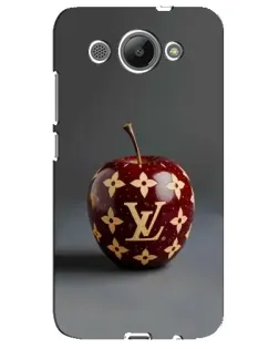 Чехол для Huawei Y3 2017 с картинкой «Красное яблоко LV»