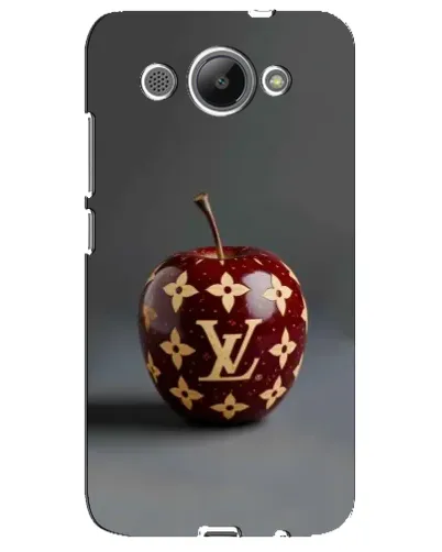 Чехол для Huawei Y3 2017 с картинкой «Красное яблоко LV»