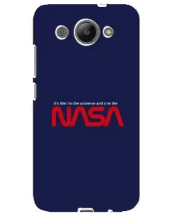 Чехол для Huawei Y3 2017 с картинкой «NASA — глубокий космос»