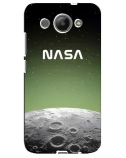 Чехол для Huawei Y3 2017 с картинкой «NASA — лунный градиент»