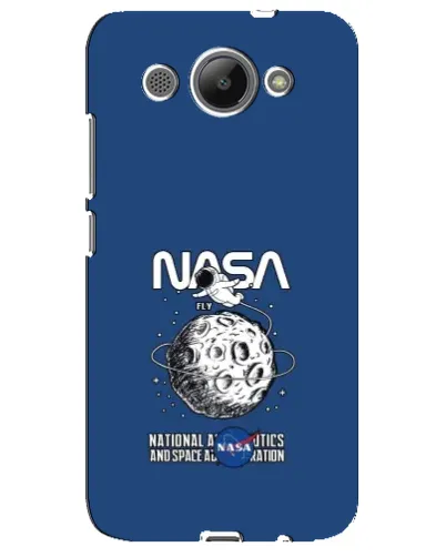 Чехол для Huawei Y3 2017 с картинкой «NASA — лунная миссия»