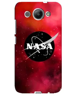 Чехол для Huawei Y3 2017 с картинкой «NASA — красная туманность»