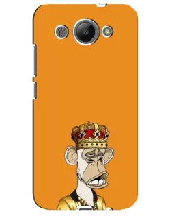 Чехол для Huawei Y3 2017 с картинкой «Золотая обезьяна Bored Ape»
