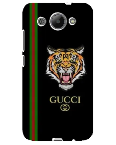 Чехол для Huawei Y3 2017 с картинкой «Тигр Gucci»