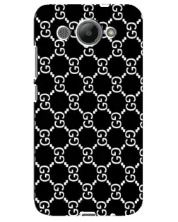 Чехол для Huawei Y3 2017 с картинкой «Gucci — сетчатый паттерн»
