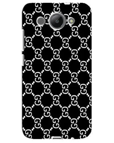 Чехол для Huawei Y3 2017 с картинкой «Gucci — сетчатый паттерн»