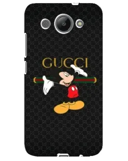 Чехол для Huawei Y3 2017 с картинкой «Микки Маус Gucci»