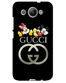 Чехол для Huawei Y3 2017 с картинкой «Gucci — герои Disney»