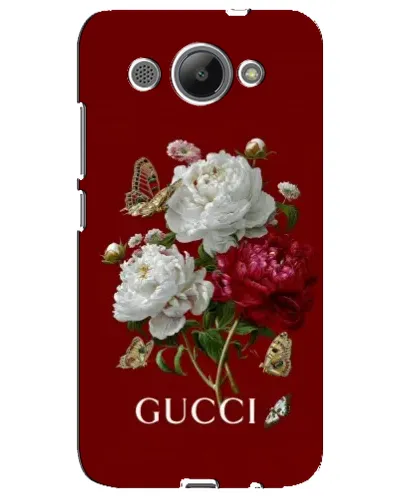 Чехол для Huawei Y3 2017 с картинкой «Gucci —  сад»
