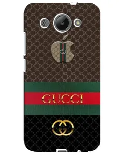 Чехол для Huawei Y3 2017 с картинкой «Gucci — брендированный десерт»