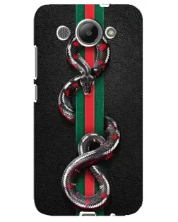 Чехол для Huawei Y3 2017 с картинкой «Gucci — змея на полосе» Чехол для Huawei Y3 2017 с картинкой «Gucci — змея на полосе»