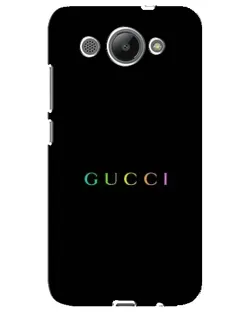 Чехол для Huawei Y3 2017 с картинкой «Gucci — неоновый минимализм» Чехол для Huawei Y3 2017 с картинкой «Gucci — неоновый минимализм»