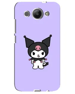 Чехол для Huawei Y3 2017 с картинкой «Kuromi — нежный фиолетовый»