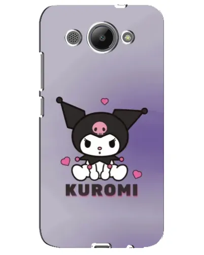 Чехол для Huawei Y3 2017 с картинкой «Kuromi — фиолетовый арт» Чехол для Huawei Y3 2017 с картинкой «Kuromi — фиолетовый арт»