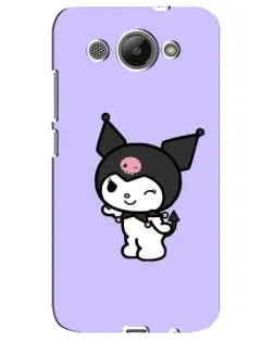 Чехол для Huawei Y3 2017 с картинкой «Классическая Kuromi»