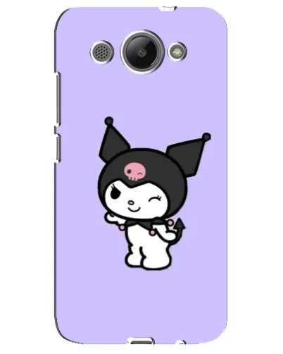 Чехол для Huawei Y3 2017 с картинкой «Классическая Kuromi» Чехол для Huawei Y3 2017 с картинкой «Классическая Kuromi»