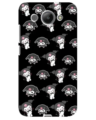 Чехол для Huawei Y3 2017 с картинкой «Черный паттерн Kuromi» Чехол для Huawei Y3 2017 с картинкой «Черный паттерн Kuromi»