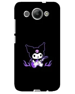 Чехол для Huawei Y3 2017 с картинкой «Электрическая Kuromi»