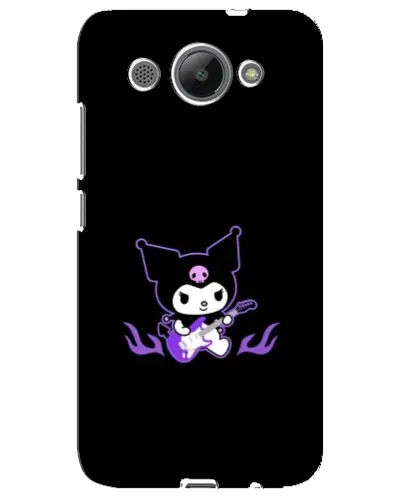 Чехол для Huawei Y3 2017 с картинкой «Электрическая Kuromi» Чехол для Huawei Y3 2017 с картинкой «Электрическая Kuromi»