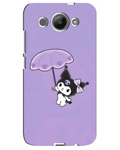 Чехол для Huawei Y3 2017 с картинкой «Kuromi с зонтиком» Чехол для Huawei Y3 2017 с картинкой «Kuromi с зонтиком»