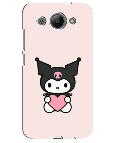 Чехол для Huawei Y3 2017 с картинкой «Kuromi и сердце» Чехол для Huawei Y3 2017 с картинкой «Kuromi и сердце»