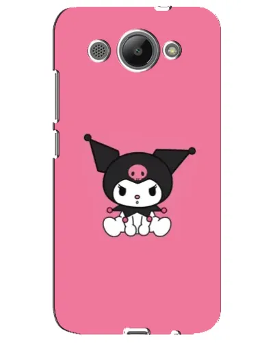 Чехол для Huawei Y3 2017 с картинкой «Хмурая Kuromi» Чехол для Huawei Y3 2017 с картинкой «Хмурая Kuromi»
