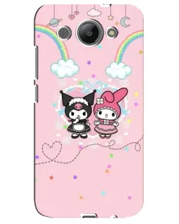 Чехол для Huawei Y3 2017 с картинкой «My Melody и Kuromi»